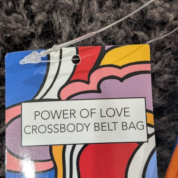 Brighton POWER OF LOVE  Crossbody Belt Bag Purse - Picture 3 of 10